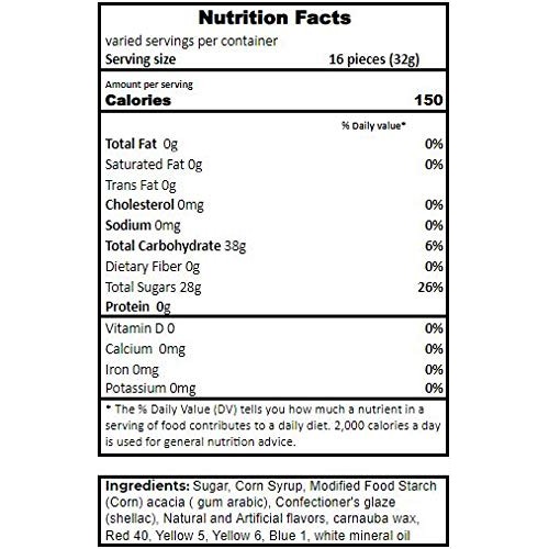 Crazyoutlet - Ferrara Assorted Flavor Jelly Beans Candy, Bulk Pa