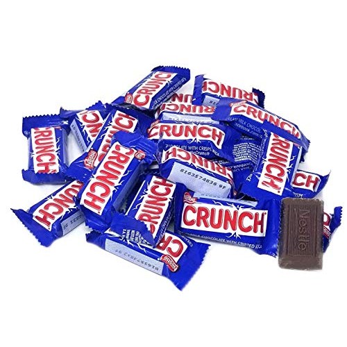 Crazyoutlet Nestle Crunch Fun Size Candy Bar, Creamy Milk Chocol
