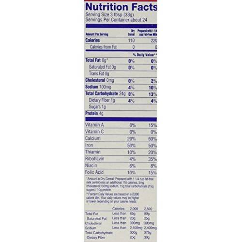 Cream Of Wheat Enriched Farina 2-1/2 Minute, 28 Oz