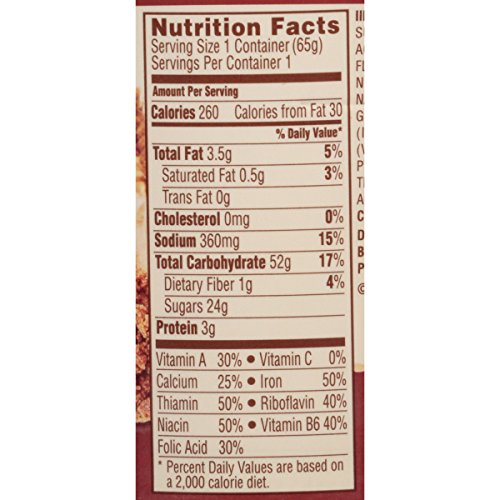 Cream Of Wheat, Hot Cereal To Go, Maple Brown Sugar Walnut, 2.29