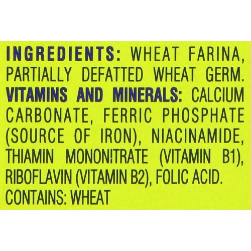 Cream Of Wheat, Original Enriched Farina, 10 Minutes, 28 Ounce Cream Of Wheat, Original Enriched Farina, 10 Minutes, 28 Ounce
