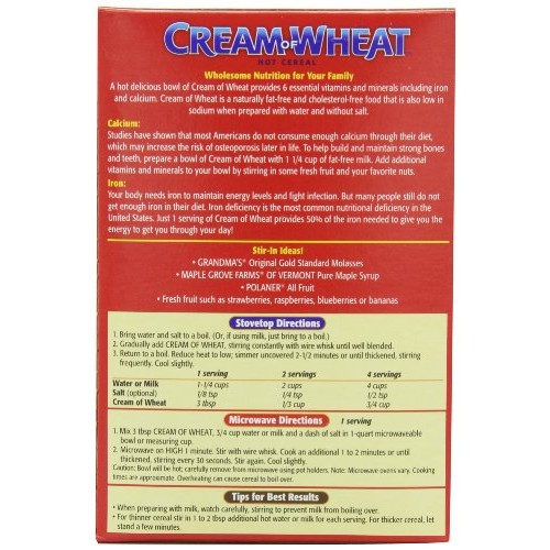 Cream Of Wheat, Original Stove Top, 2.5 Minutes, 28 Ounce Boxes
