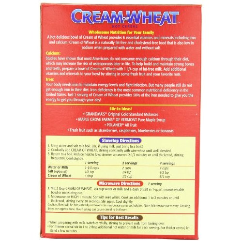 Cream Of Wheat, Original Stove Top, 2.5 Minutes, 28 Ounce Boxes