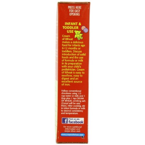 Cream Of Wheat Stove Top Hot Cereal, Original, 2 1/2 Minute Cook