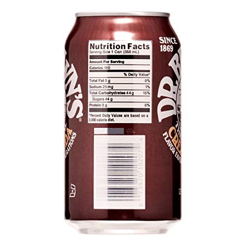 Dr. Browns Soda, Cream Soda, 12 Oz Can Pack Of 18, Total 216 Oz