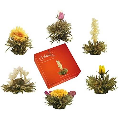 Creano Flowering Tea White Tea – Blooming Tea Gift Set With 17Oz