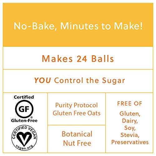 Energy Bite Mix ~ No-Bake, Minutes To Make! Makes 24 Energy Ball