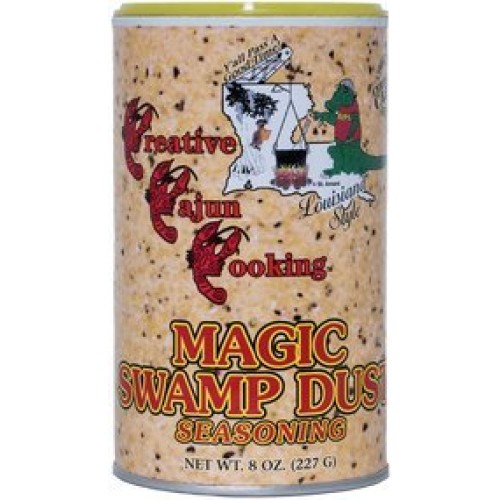 Magic Swamp Dust Cajun Seasoning, 8 Ounce Canister