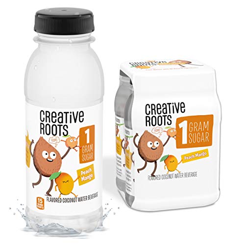 Creative Roots Peach Mango Flavored Coconut Water Kids Beverage
