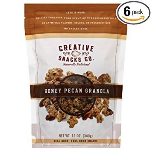 Creative Snacks Granola, Honey Pecan, 12.Oz 6 Pack