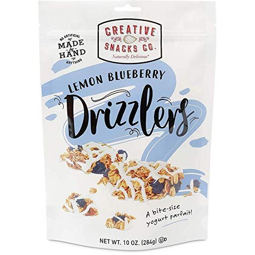 Creative Snacks Granola Lemon Blueberry Drizzlers 10 Oz Pack Of 1