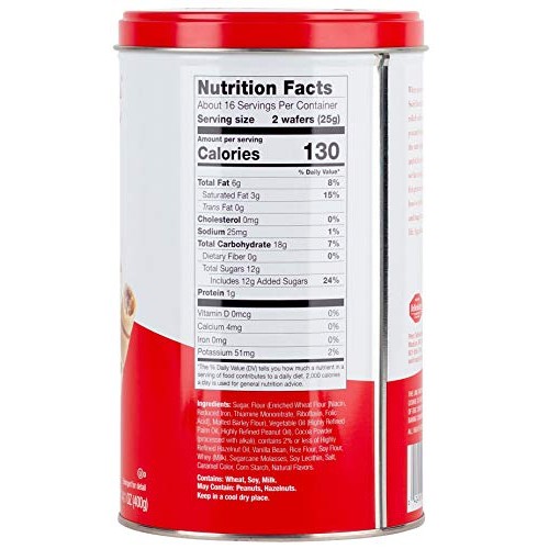 Creme De Pirouline Rolled Wafers, Chocolate Hazelnut, 14.1 Oz