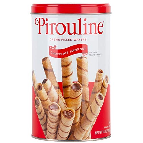 Creme De Pirouline Rolled Wafers, Chocolate Hazelnut, 14.1 Oz