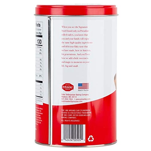 Creme De Pirouline Rolled Wafers, Chocolate Hazelnut, 14.1 Oz