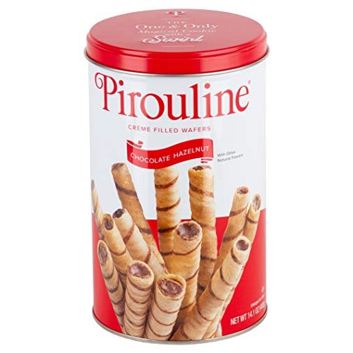 Creme De Pirouline Rolled Wafers, Chocolate Hazelnut, 14.1 Oz