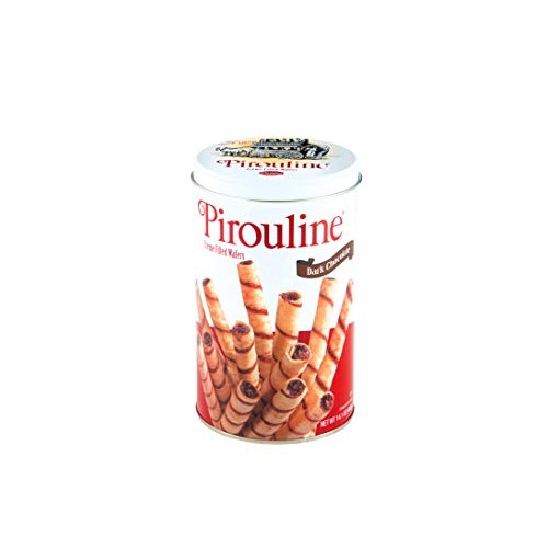Pirouline Artisan Rolled Wafers - Dark Chocolate - 14 Oz