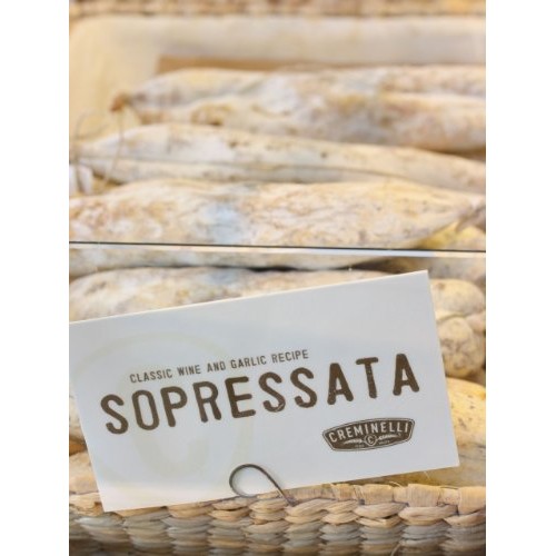 Creminelli Italian Salami, Sopressata, 5.5 Ounce