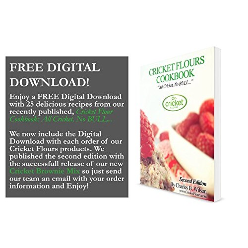 Cricket Flour: All Purpose Baking Flour 12Oz Blended Mix - Mad