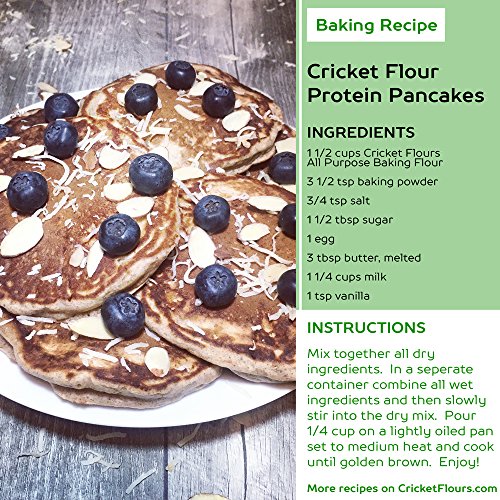 Cricket Flour: All Purpose Baking Flour 12Oz Blended Mix - Mad