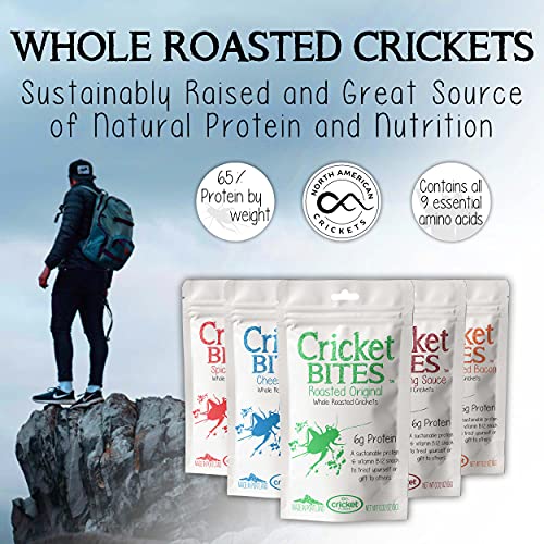 Cricket Bites Gift 5-Pack Of Assorted Flavors North American Cr