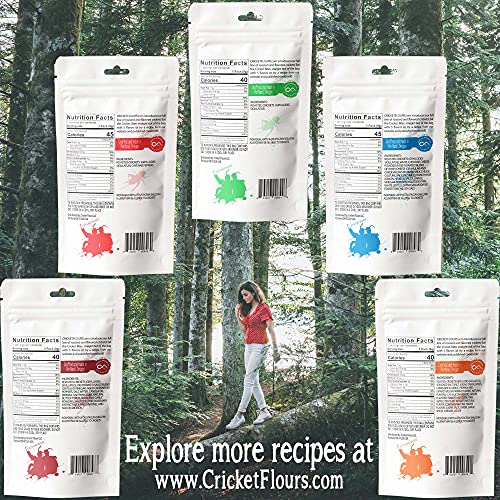 Cricket Bites Gift 5-Pack Of Assorted Flavors North American Cr