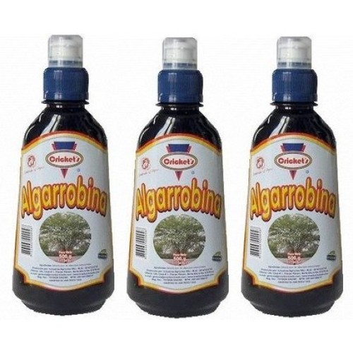 Crickets Algarrobina 500 Gr. - 3 Pack/Carob Syrup 17.64 Oz. - 3