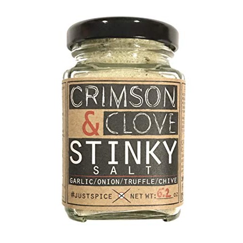 Stinky Salt Sea Salt With Garlic, Onion, Chive And Black Truffl