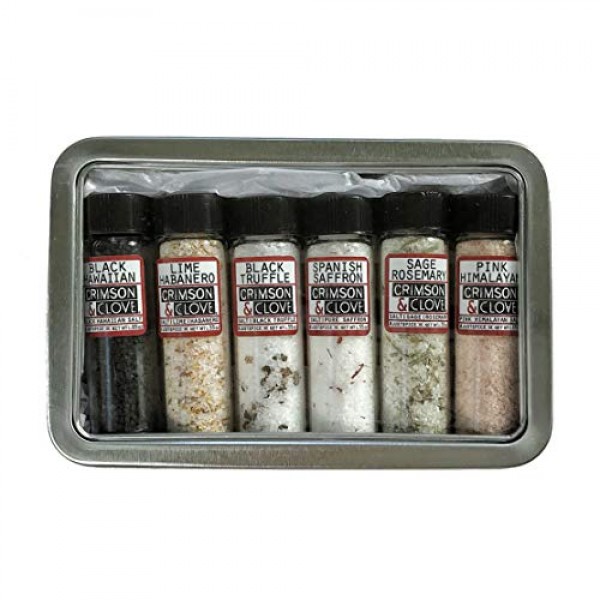 Essential Salt Gift Set - Truffle Salt, Black Hawaiian Salt, Pin