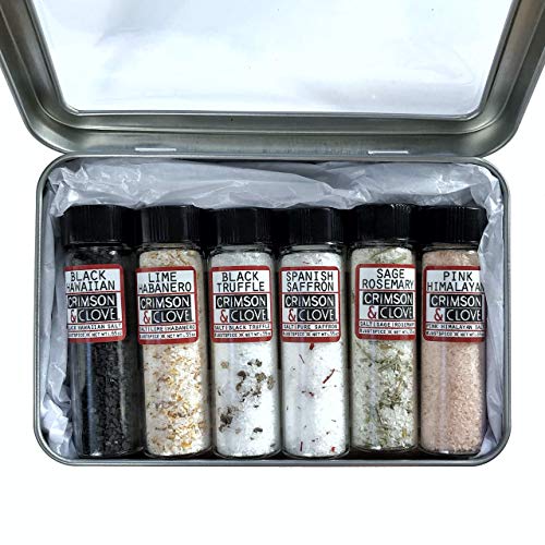 Essential Salt Gift Set - Truffle Salt, Black Hawaiian Salt, Pin