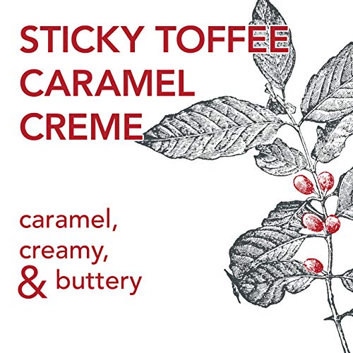 Crimson Cup Coffee &Amp; Tea Sticky Toffee, Light Roast, Whole Bean