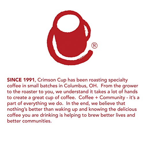 Crimson Cup Coffee &Amp; Tea Sticky Toffee, Light Roast, Whole Bean