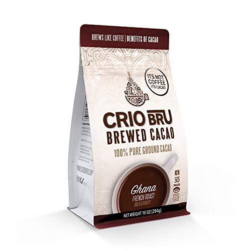Crio Bru Ghana French Roast 10 Oz Bag | Natural Healthy Brewed C