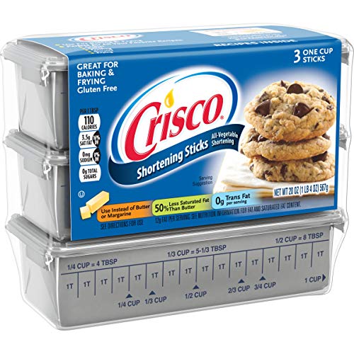 Crisco, Baking Sticks, Original, All Vegetable Shortening, 20Oz