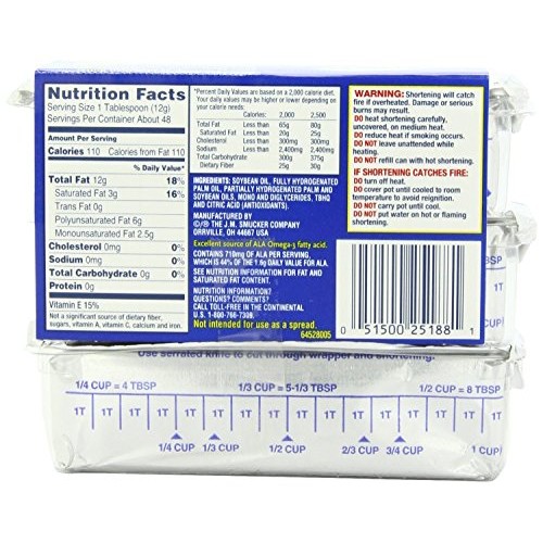 Crisco Baking Sticks All Vegetable Shortening, 20 Ounce