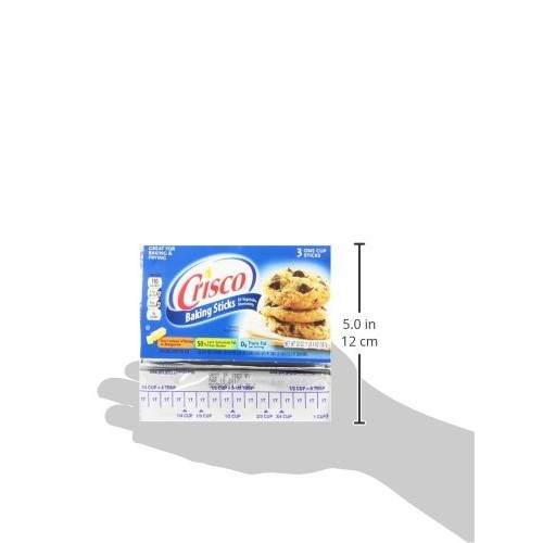 Crisco Baking Sticks All Vegetable Shortening, 20 Ounce