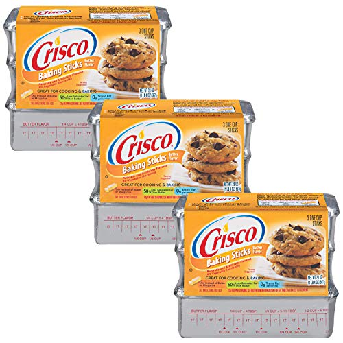 Crisco, Baking Sticks All Vegetable Shortening, Butter Flavor, 2 Crisco, Baking Sticks All Vegetable Shortening, Butter Flavor, 2