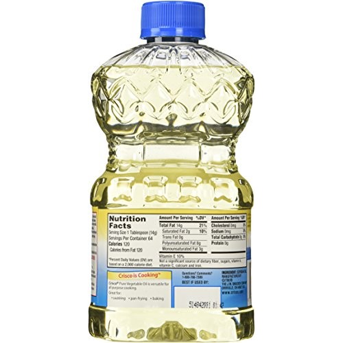 Crisco Pure Vegetable Oil, 32 Ounce