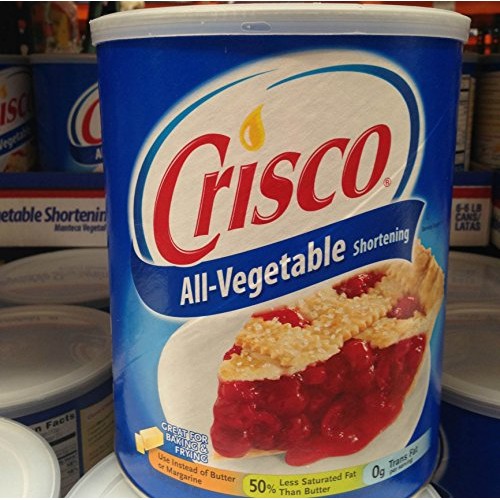 Crisco Vegetable Shortening 6 Lbs Pack Of 2