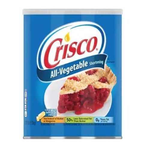 Crisco Vegetable Shortening 6 Lbs Pack Of 6