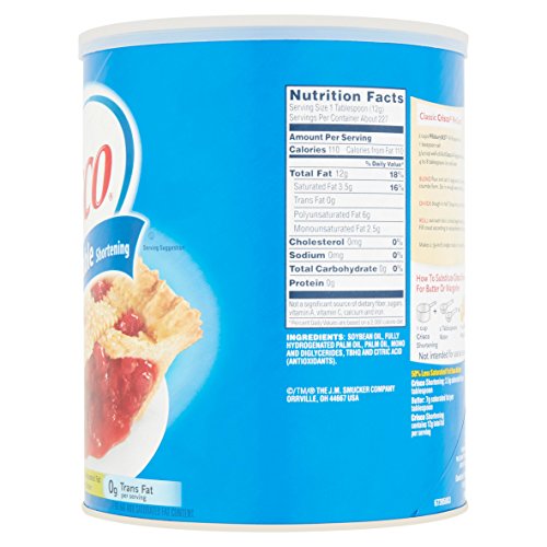 Pack Of 4 - Crisco All-Vegetable Shortening, 6 Lb