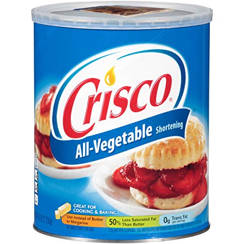 Crisco Shortening All Vegetable 6 Lb Pack Of 6