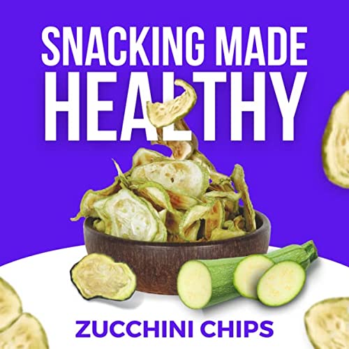 Baked Zucchini Chips, Oven Baked No Oil Added, Vegetable Crisps,...