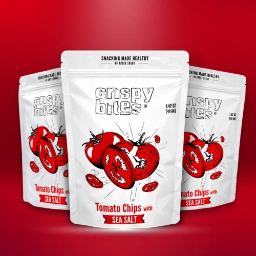 Dried Tomato Chips, No Oil Vegetable Crisps, Healthy Snacking, S...