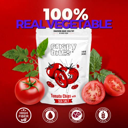 Dried Tomato Chips, No Oil Vegetable Crisps, Healthy Snacking, S...