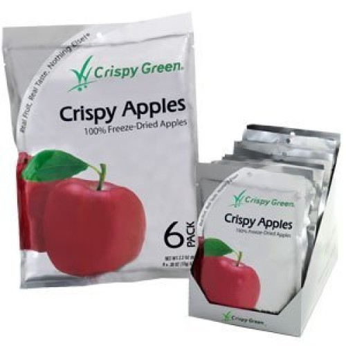 Crispy Green Fruit Snacks 0.36 Ounce - Freeze Dried Crispy Apple