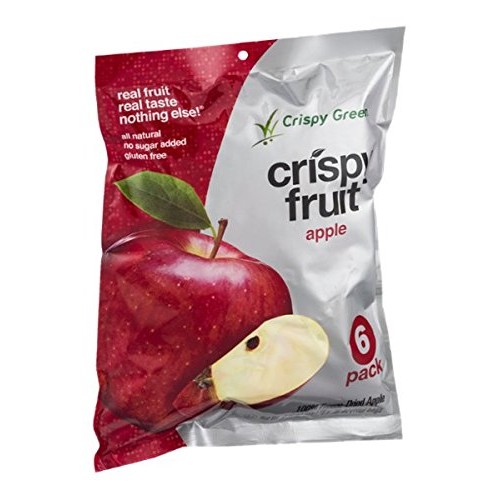 Crispy Green Crispy Fruit 100% Freeze Dried Apple - 6 Ct Crispy Green Crispy Fruit 100% Freeze Dried Apple - 6 Ct