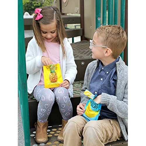 Crispy Green Freeze-Dried Fruit, Single-Serve, Pineapple, 0.35 O