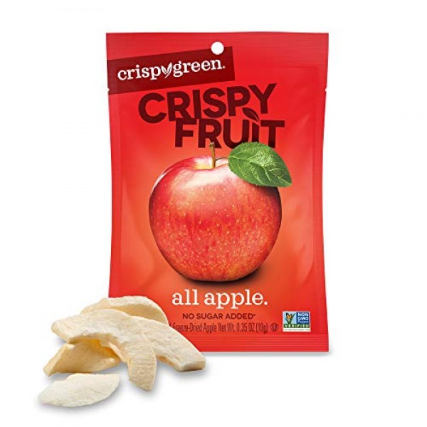 Crispy Green Freeze-Dried Fruit, Single-Serve, Variety Pack, 0.3...
