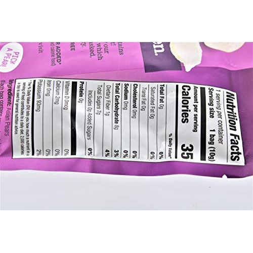 Fruit Freezedried Crispy Asian Pears Pack Of 12