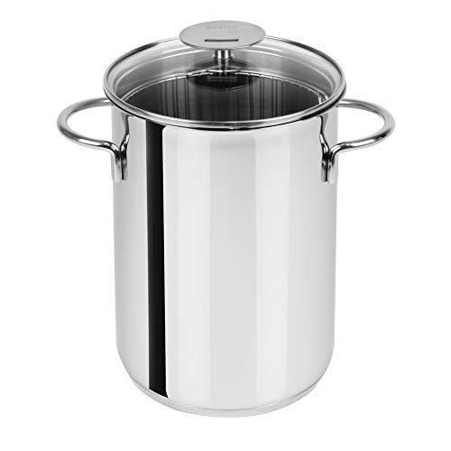Cristel, 18-10 Stainless Steel Asparagus Pot, 3-Ply Construction